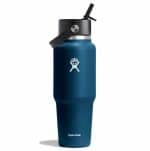 Custom Hydro Flask Customized 32 oz. Wide Mouth Flex Straw Travel Bottle - 1