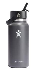Custom Hydro Flask Customized 32 oz. Wide Mouth with Flex Straw Cap - 1