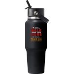 Custom Hydro Flask® Travel Bottle With Flex Straw Cap 32oz