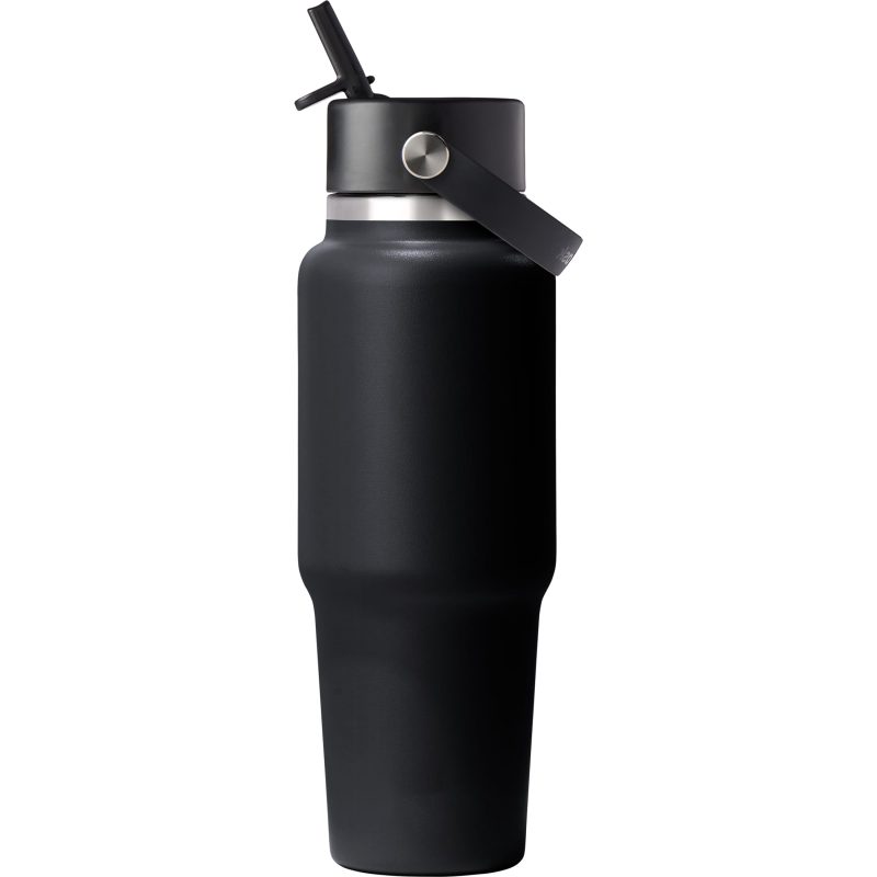 Custom Hydro Flask® Travel Bottle With Flex Straw Cap 32oz - 3