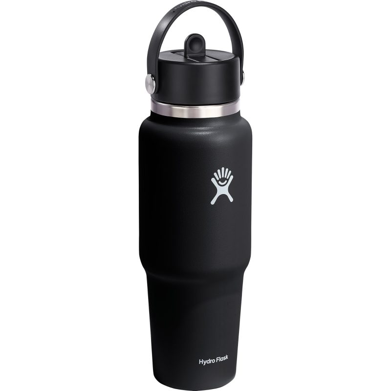 Custom Hydro Flask® Travel Bottle With Flex Straw Cap 32oz - 4