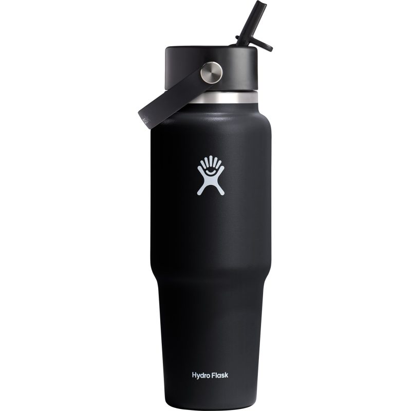 Custom Hydro Flask® Travel Bottle With Flex Straw Cap 32oz - 5