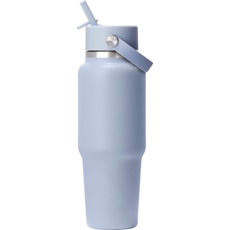 Custom Hydro Flask® Travel Bottle With Flex Straw Cap 32oz - 9