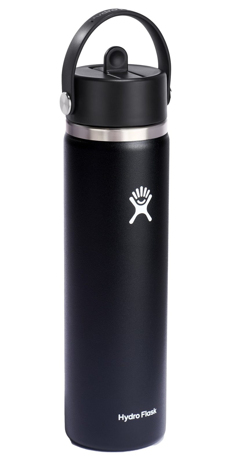 Custom Hydro Flask® Wide Mouth 24oz Bottle with Flex Straw Cap - 3