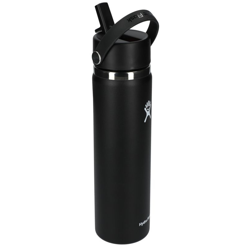 Custom Hydro Flask® Wide Mouth 24oz Bottle with Flex Straw Cap - 4