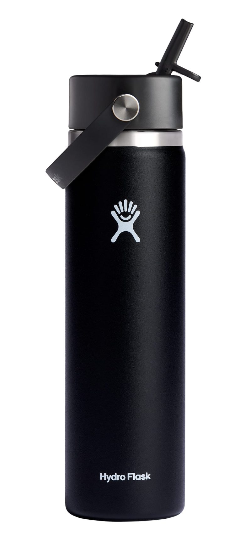 Custom Hydro Flask® Wide Mouth 24oz Bottle with Flex Straw Cap - 9