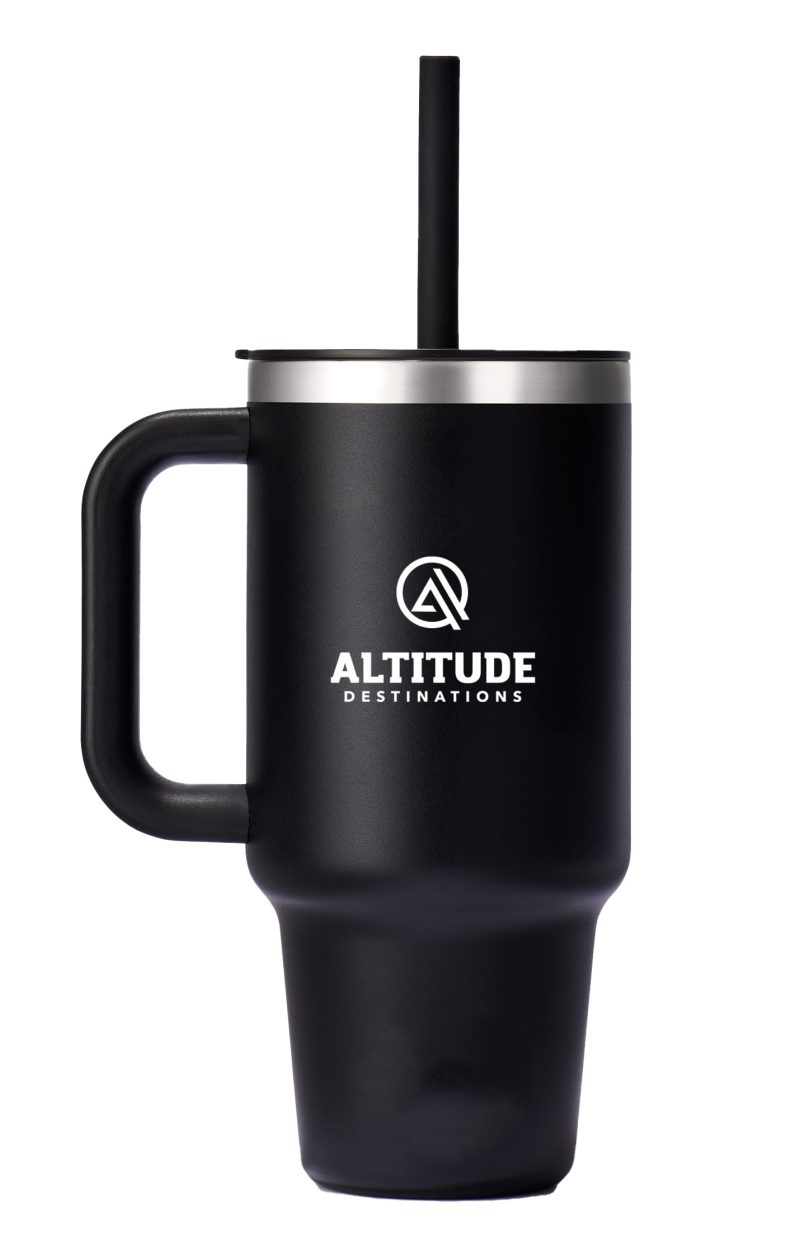 Custom Hydro Flask® All Around™ Travel Tumbler 32oz with Straw