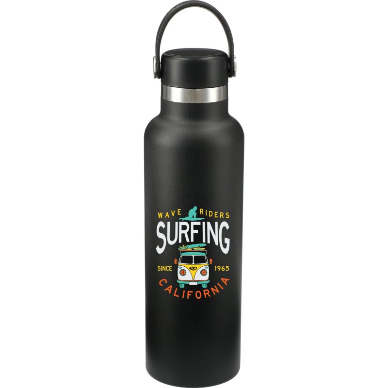Custom Hydro Flask® Standard Mouth 21 oz Bottle with Flex Cap - 3