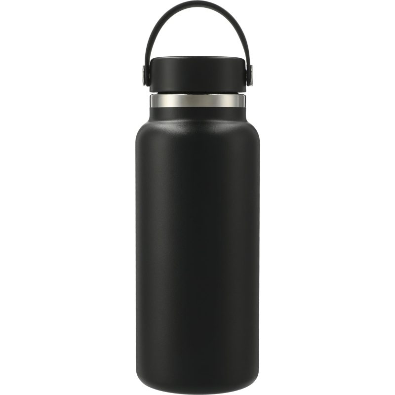 Custom Hydro Flask® Wide Mouth 32oz Bottle with Flex Cap - 1