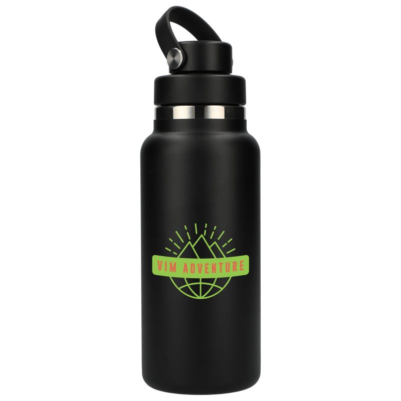 Custom Hydro Flask® Wide Mouth 32oz Bottle with Flex Chug Cap