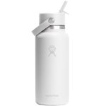 Custom Hydro Flask 32 oz. Wide Mouth Bottle w/Flex Straw Cap - 1