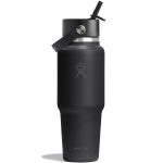 Custom Hydro Flask 32 oz. Wide Mouth Travel Bottle w/Flex Straw Cap - 1