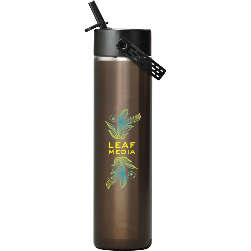 Custom Hydro Flask® Lightweight Bottle w/ Straw Lid 24oz - 2