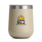 Custom Hydro Flask Ceramic Wine Tumbler 10 Oz. - 1
