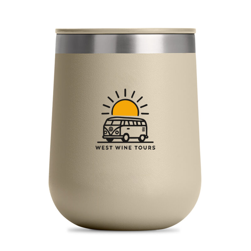 Custom Hydro Flask Ceramic Wine Tumbler 10 Oz. - 1