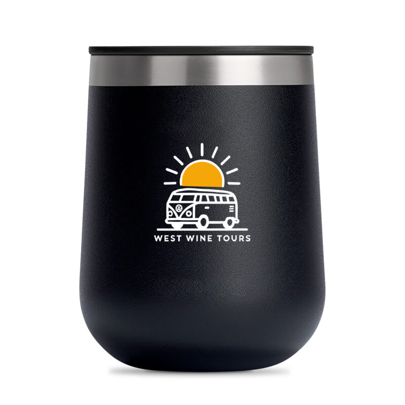 Custom Hydro Flask Ceramic Wine Tumbler 10 Oz.