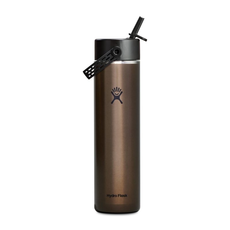 Custom Hydro Flask Lightweight Flex Straw Cap Bottle 24 Oz. - 3