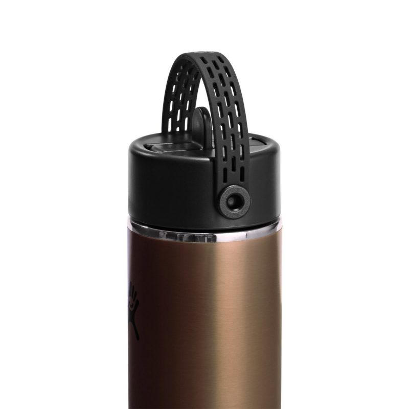 Custom Hydro Flask Lightweight Flex Straw Cap Bottle 24 Oz. - 5