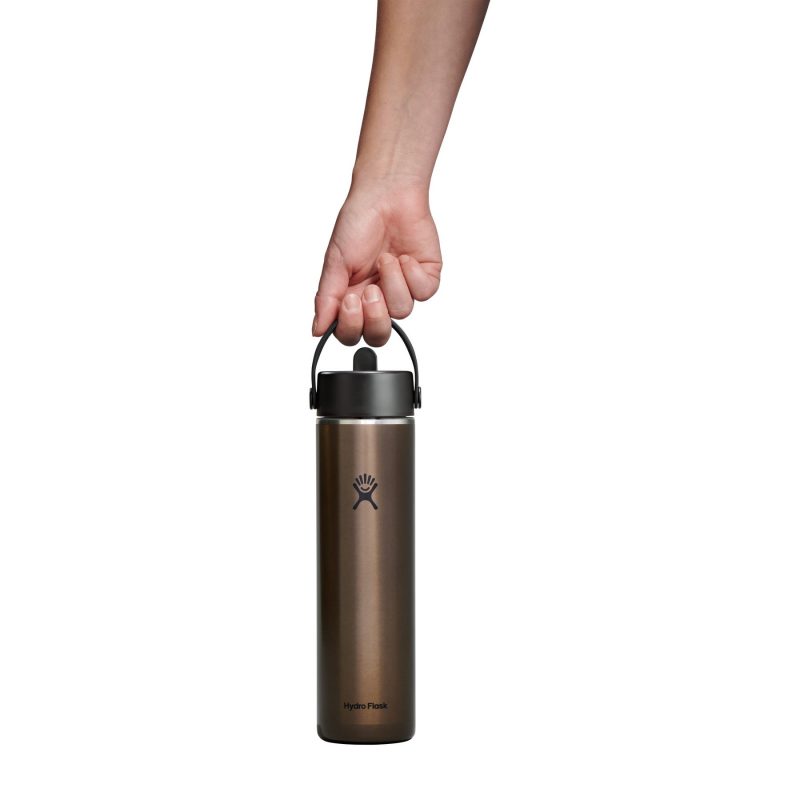 Custom Hydro Flask Lightweight Flex Straw Cap Bottle 24 Oz. - 7