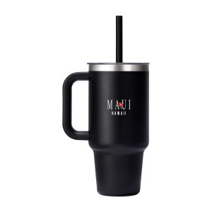 Custom Hydro Flask Travel Tumbler Clear Lid 32 Oz.