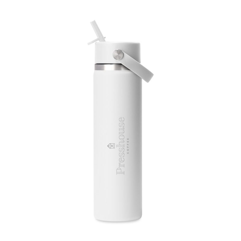 Custom Hydro Flask Wide Flex Straw Cap Bottle 24 Oz. - 1