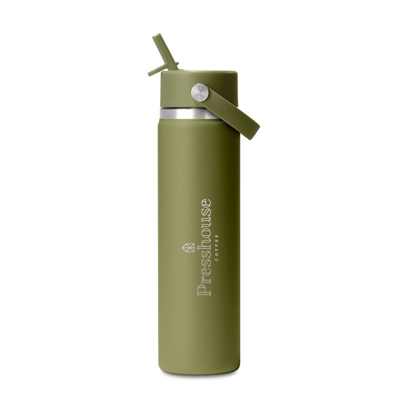 Custom Hydro Flask Wide Flex Straw Cap Bottle 24 Oz. - 3