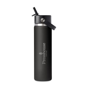 Custom Hydro Flask Wide Flex Straw Cap Bottle 24 Oz.