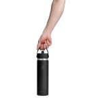 Custom Hydro Flask Wide Flex Straw Cap Bottle 24 Oz. - 8
