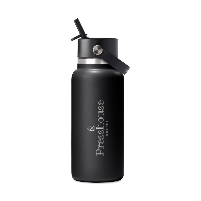 Custom Hydro Flask Wide Flex Straw Cap Bottle 32 Oz. - 1