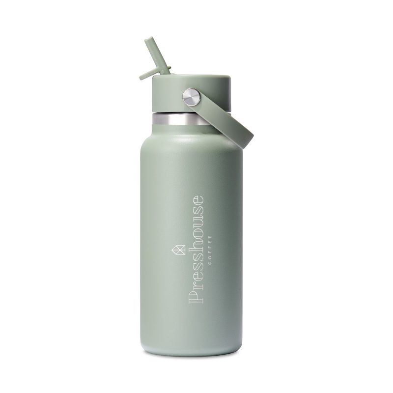 Custom Hydro Flask Wide Flex Straw Cap Bottle 32 Oz. - 3