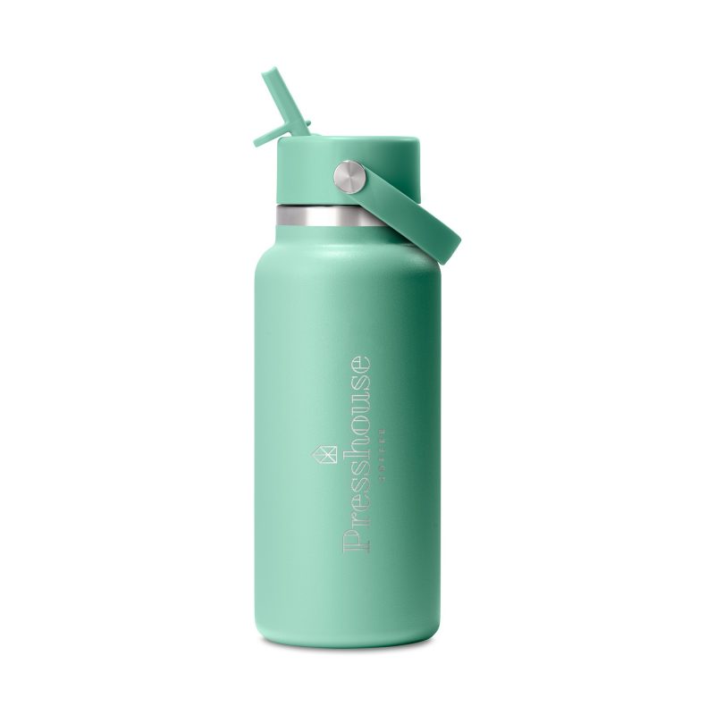 Custom Hydro Flask Wide Flex Straw Cap Bottle 32 Oz. - 4