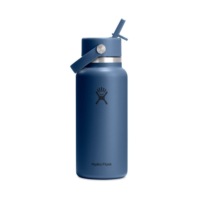 Custom Hydro Flask Wide Flex Straw Cap Bottle 32 Oz. - 9